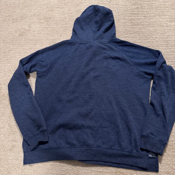 Colosseum West Virginia Mountaineers Blue Embroidered Hoodie Sweatshirt Womens L - Picture 5 of 7